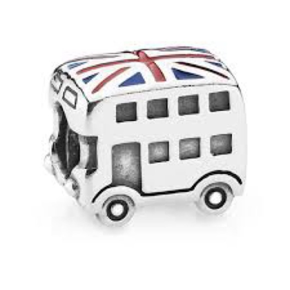 Pandora London Double Decker Bus Charm